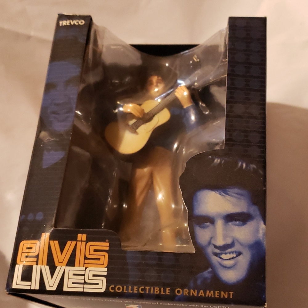 Trevco Elvis Lives Collectible Ornament